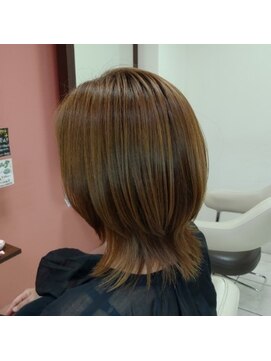 ヘアーアンドリラクゼーション グローブ 経堂 (Hair&Relaxation GROVE) ミディアムマッシュウルフ【外ハネ】