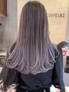 ロコスピアーズ(ROCO SPEARZ) ラベンダーグレージュ バレイヤージュ