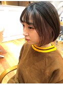 イヤリングカラー ボブ