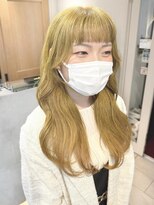 テトラ バイ ネオリーブ 横浜西口店(tetra by neolive)&nbsp;春爛漫イエローカラー＊*