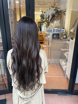 サロンドセレクション(salon de selection) 艶髪アッシュ