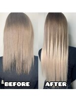 ボアップ(boappu)&nbsp;＃プルエクステ＃エクステ＃エアストレート＃髪質改善＃ブリーチ