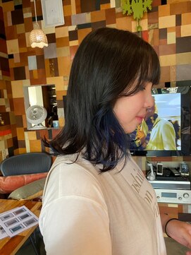 キサイ バズ(kisai BUZZ) kisaiBUZZ＊鈴木映美　インナーカラー/ネイビー