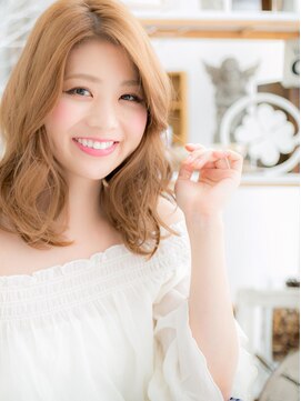 モッズヘア 越谷(mod's hair) 外国人風バレイヤージュ小顔エアリーミディc5越谷20代30代40代