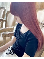 イフイイズカ (Ifh iizuka)&nbsp;straight hair × Bordeaux