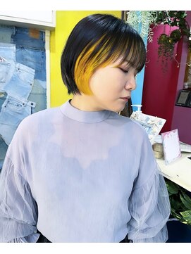 トーク 伊丹本店(TAL'KE) TAL’KE/ショート×インナーイエロー_1263