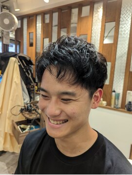 ヴィシュヌヘアー Visnu Hair メンズツーブロックショート