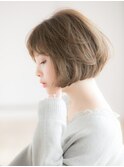 【monaco】切りっぱなしボブ/ふんわり/丸顔/恵比寿/広尾美容室