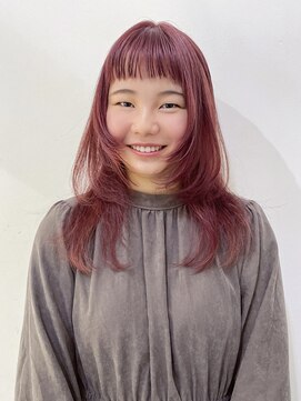ネオリーブアイム 横浜西口店(Neolive aim) ウルフミディアム、秋のプラムレッド 成田 横浜