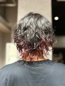 ビス ヘア アンド ビューティー 西新井店(Vis Hair＆Beauty) 20代30代40代大人可愛いイヤリングカラーくせ毛風パーマ艶感