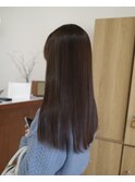 【straight perm】