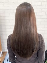 ライフ 星田店(Lyfe)&nbsp;小顔レイヤーカット_ラベンダーアッシュ髪質改善_44