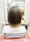 ローライト×外ハネボブ