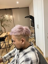 アフィネ ヘアライフデザイン(Affiner HAIR LIFE DESIGN)&nbsp;ピンクシルバージェットモヒカン