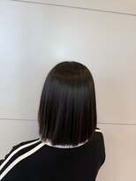 ヘアメイクアン(Hair Make Une)&nbsp;艶感ストレートパーマ　縮毛矯正