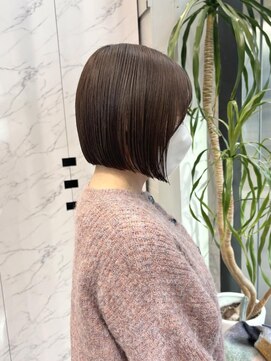 クリアーオブヘアー 一社店(clear OF HAIR) 前下がりボブ