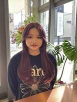 コーナー(CORNER) 春にピッタリブリーチありワインレッド
