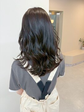 エトレ(etore) セミロングウェーブ/透明感ナチュラルブラウン