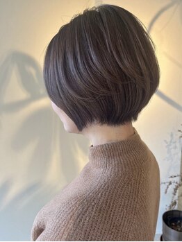 エム 門司店(EMU)の写真/伸びても自然な仕上がりと評判！360°綺麗なフォルムでまとまり扱いやすいstyleに。