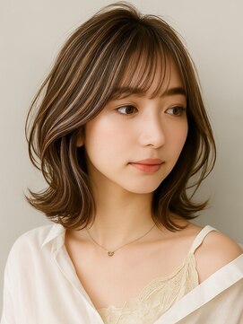 アトリエナガノツー 千葉富士見店(atelier nagano 2) ハイライトカラー/くびれヘア/レイヤーパーマ[千葉駅]