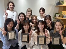 トリート 浦安店(TREAT)の雰囲気（HOT PEPPER Beauty AWARD 「SILVER Prize受賞」記念撮影）