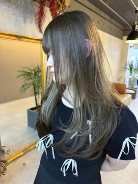 レブ 四条烏丸(Reb,) 色気レイヤー×インナーカラー