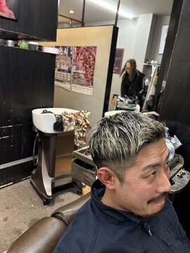 トリムクラブ(TRIM CLUB) 金メッシュツーブロック