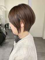 GBG 高崎&nbsp;くびれショートボブ40代50代グレイカラー白髪染め自髪ぼかし