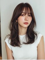 レリーオーファ 六甲(RelyOfa)&nbsp;白髪ぼかしミディアムで透明感[六甲/髪質改善/白髪ぼかし]