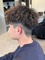 エルマーク 高槻(L-MARK) メンズパーマ/ツイストスパイラル/サーフカール/men's/眉毛