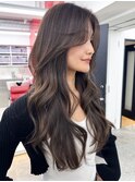 ハイライトバレイヤージュダブルカラーショートカット
