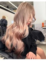 エゴル ナゴヤサカエ(ENGOL NAGOYA SAKAE)&nbsp;坂野貴哉/ミルクティーベージュ/ハイトーンカラー