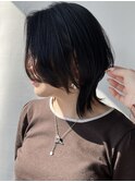 【morio原宿】ミディアムレイヤーウルフ