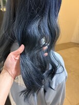ルオラ(Luora) ワンブリーチ×ネイビーブルー