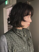 トーカ(tohka)&nbsp;ボブパーマニュアンスパーマくせ毛風パーマ20代30代