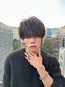 【メンズ新規限定】メンズカット+トレンドパーマ ¥11000