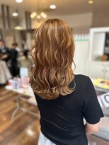 ヘアーワークス ボナ(HAIR WORKS bona.)&nbsp;レディースパーマ　カラー