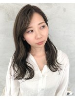 セットアップ 岡山北長瀬店(SET-UP) ベージュカラー 透明感 ハイライト 透け感 大人かわいい