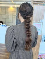 ウイッシュ 高松店(wish)&nbsp;編みおろしヘアアレンジ