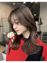 ヴィヴィッド オモテサンドウ(ViViD omotesando)&nbsp;《表参道》小顔見えNo.1！コテ巻き韓国風顔まわりレイヤーカット