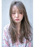 【IMAGINE】ダブルフェイスカラーで色濃く透ける！透明感ヘアー