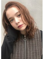 フィフス(fifth)&nbsp;オレンジベージュ×レイヤーミディ