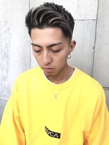 ルモア(RUMOR)&nbsp;ワイルドアップバングワイルドツーブロック刈り上げテクノ