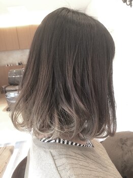 ルチア ドットプラス(Lucia.+)の写真/【カラー+カット+2stepTR¥7700】抜け感×透明感が絶妙の最旬トレンドカラーはLucia.+にお任せ☆<駅近1分>