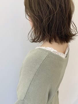 トリート 浦安店(TREAT) ボブ×オリーブベージュ_TREAT浦安/浦安/浦安駅/新浦安駅