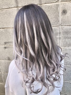 ライブトレア(LIVE TOREA) シルバーメッシュグラデーション