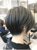 イメチェン大人かわいいショートボブ