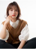 【AILEE名古屋】　大人カラー×レイヤーボブ