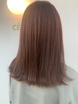 セーヌ(CEINE)&nbsp;外ハネミディアム　オレンジベージュ