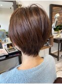 ハンドブローでキマるふんわりショート